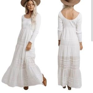 FREE PEOPLE Heaven on Earth Maxi Dress XS
